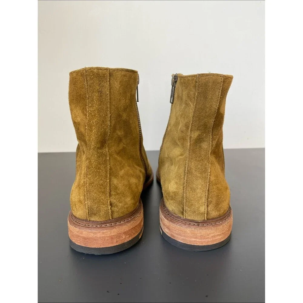 Frye Men's Suede Chukka Boot in Olive Tan Sz 10 Western Street Casual